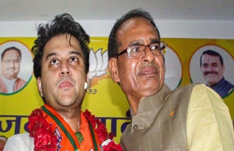 सिंधिया और शिवराज