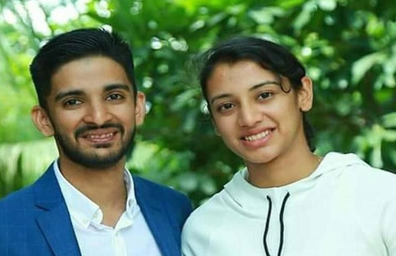 smriti mandhana and shravan mandhana