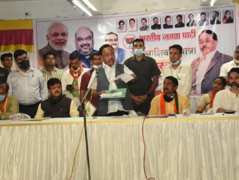 केंद्रीय मंत्री नारायण राणे की गिरफ्तारी का आदेश जारी