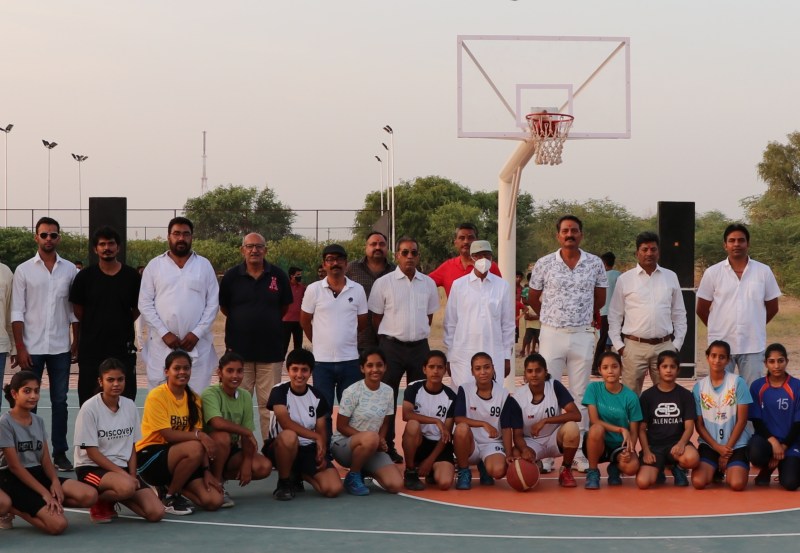 राजेंद्र सिंह शेखावत मेमोरियल बास्केटबॉल प्रतियोगिता शुरू