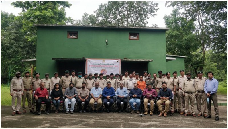 Trainers of four districts learned how to do tiger census