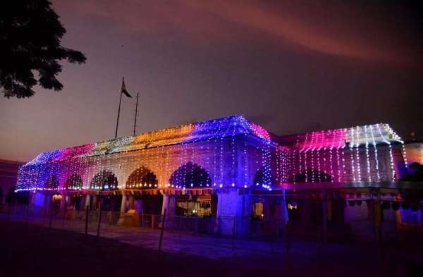  decorated temple for janmashtmi