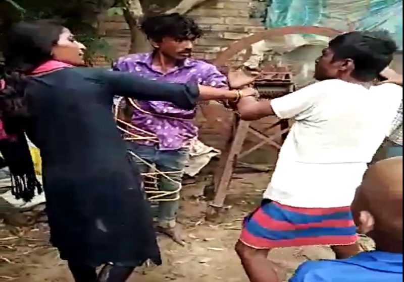 goat stealing suspect man brutally beaten in sultanpur