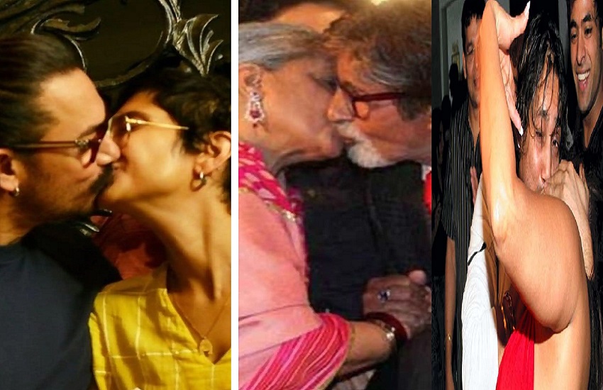 Bollywood celebrities who kissed in public