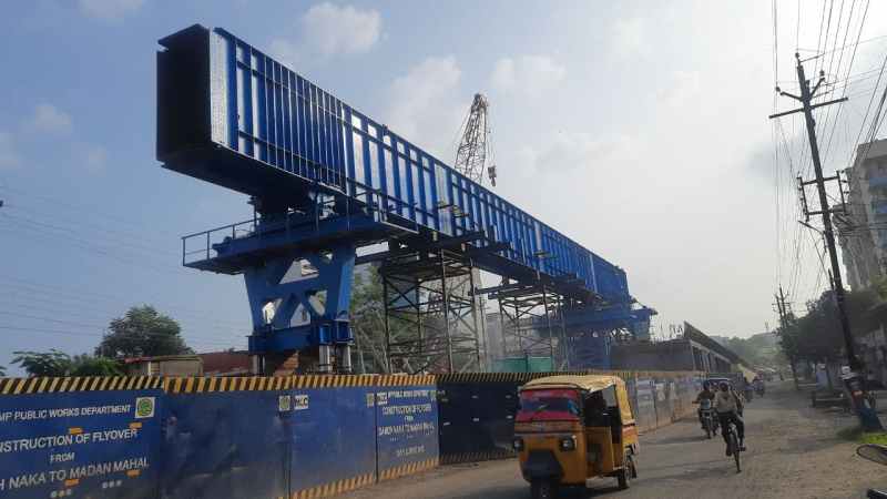 Damoh Naka-Madan Mahal flyover