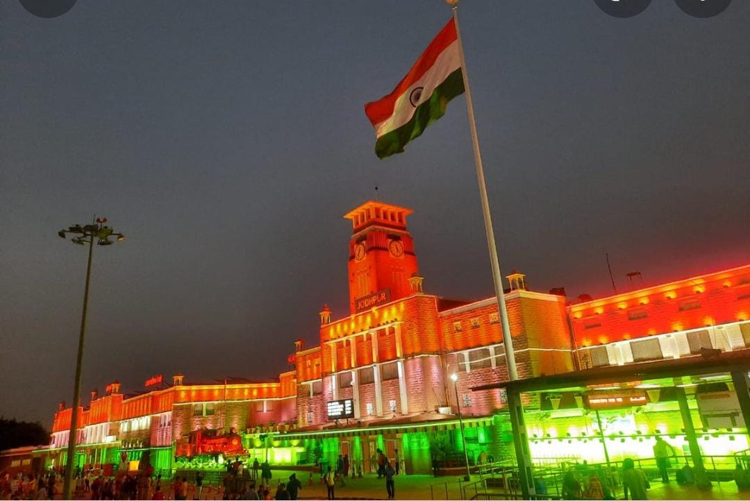 जोधपुर रेलवे स्टेशन: ग्रीन स्टैण्डर्ड उतरा खरा, मिली प्लेटिनम रेटिंग