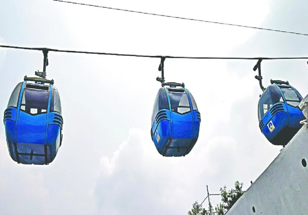 MoU for UP Biggest Ropeway of 424 crores to 5 km In Varanasi