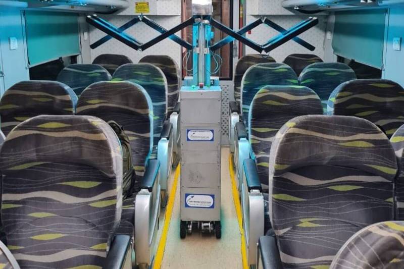 Indian Railways starts disinfection techniques