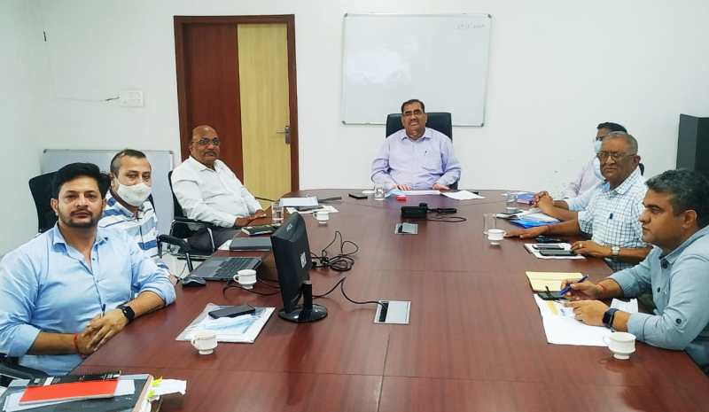 350 किमी प्रति घंटा रफ्तार से चलने वाली बुलेट ट्रेन का उदयपुर में दिया प्रंजेंटेशन