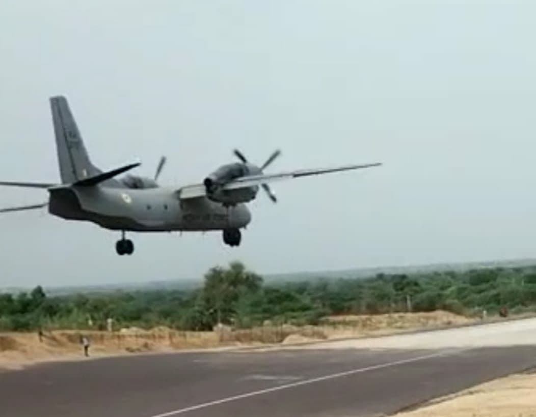 Indian Air Force first emergency landing strip inaugurated in Barmer