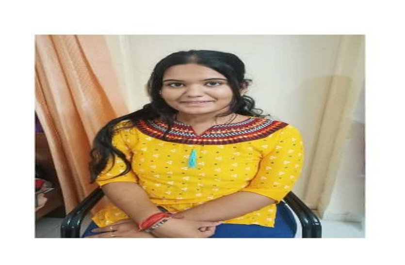 Ruchika in the merit list of the state in MBBS first year examination