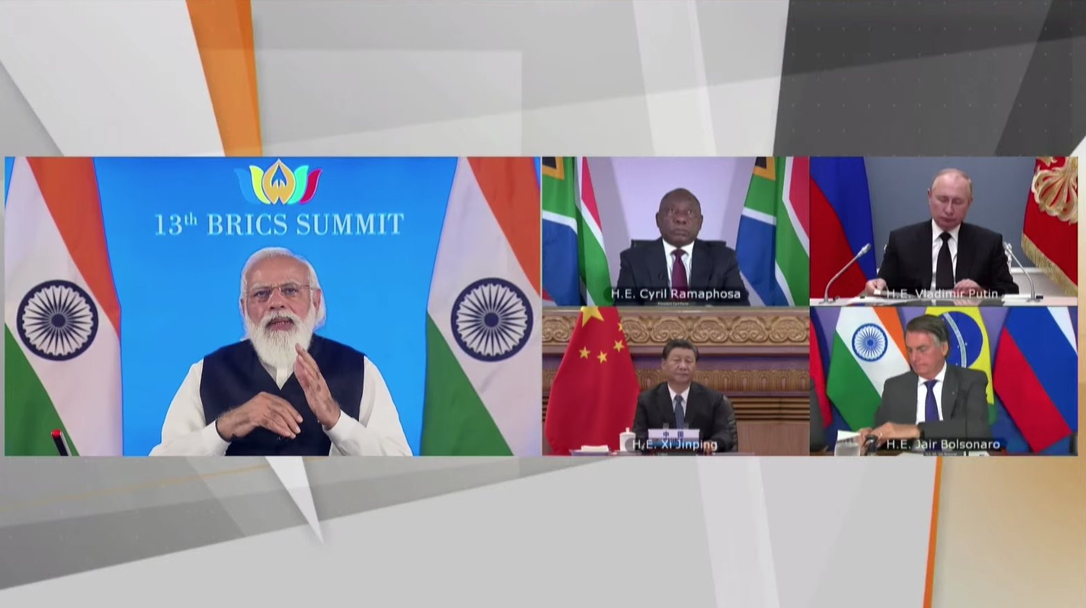 PM Modi chairs 13th BRICS Summit and gives 4C Mantra 