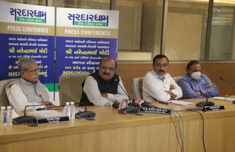 पीएम नरेन्द्र मोदी आज करेंगे सरदारधाम छात्रालय का लोकार्पण