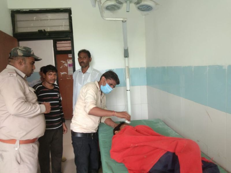 बकरी चरा रहे बालक पर तेंदुए ने किया हमला, सिर में बालक को लगाए गए सांत टांके