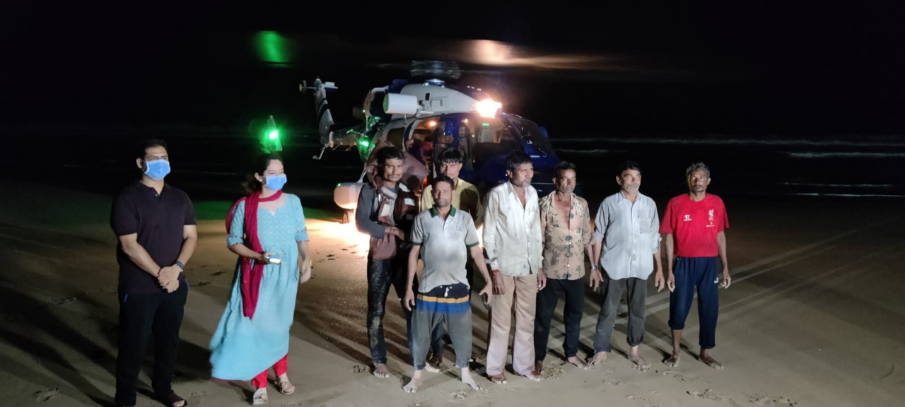 Gujarat: कोस्ट गार्ड ने दीव के पास समुद्र में 7 लोगों की जान बचाई