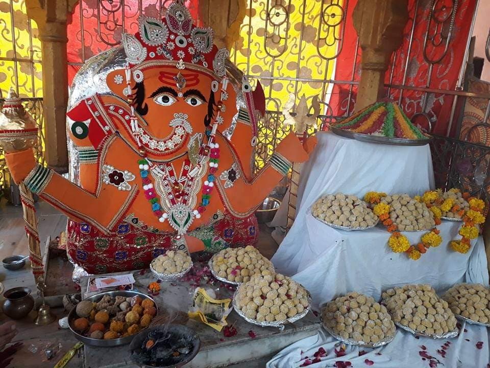 The first invitation of marriage to Bhana Ganesh ji at bhilwara