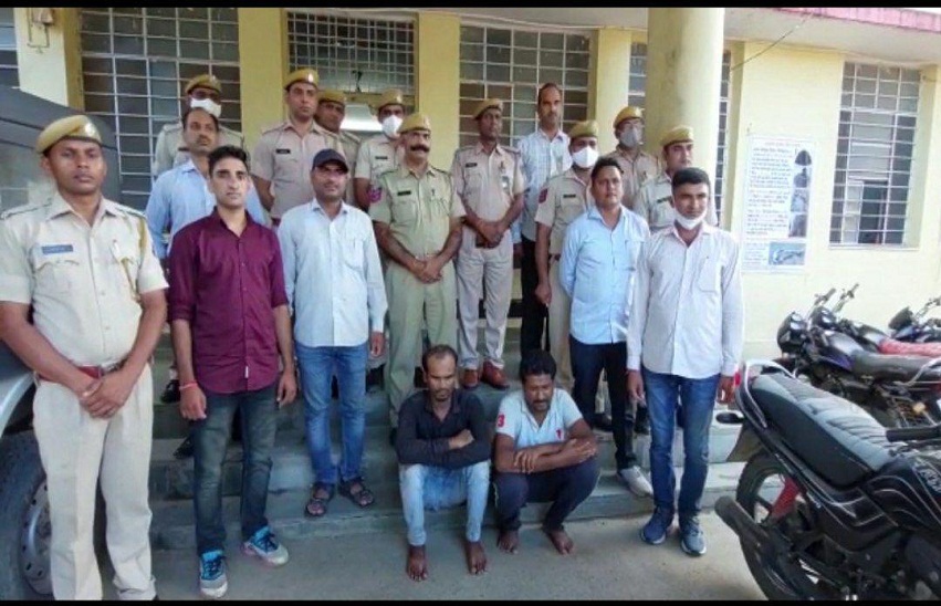 Jhalawar Crime News..अंतरराज्यीय चोर गिरोह पकड़ा, 40 चोरी की वारदातें कबूली