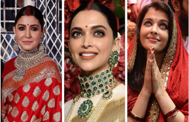 these divas love wearing sindoor