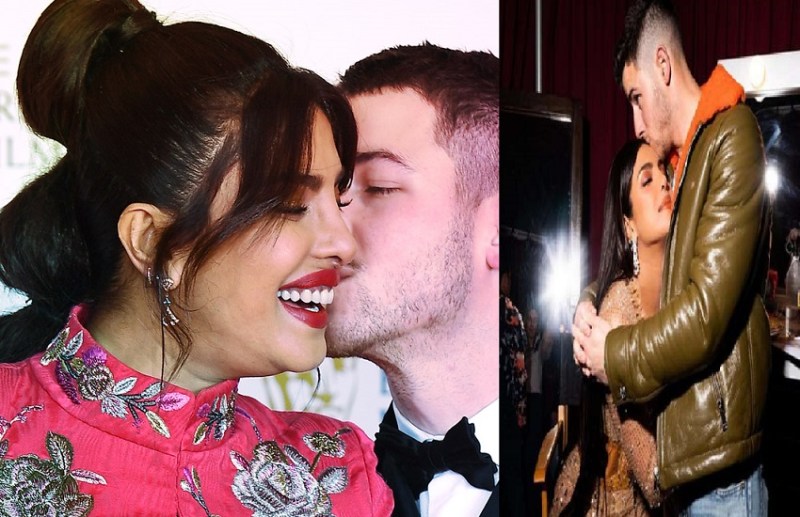 Nick jonas priyanka chopra romantic photo viral 
