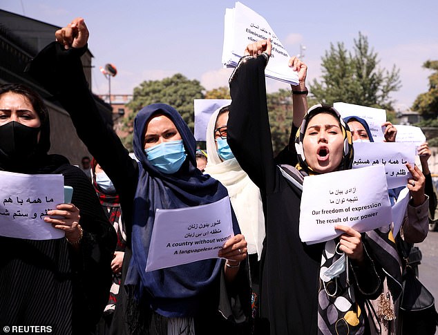 taliban bans women from entering ministry