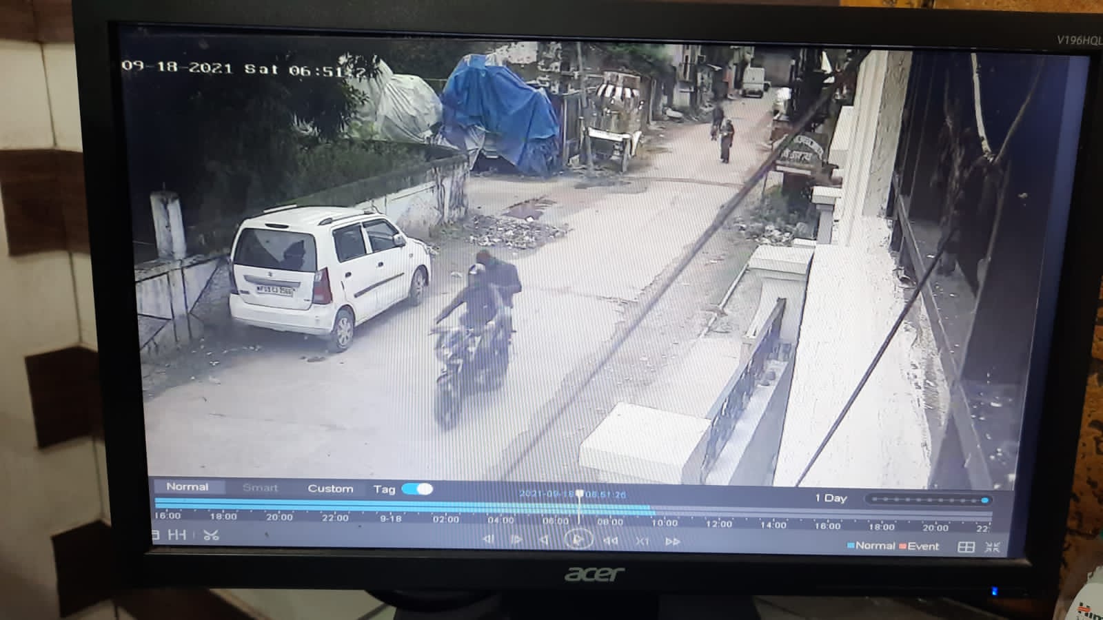 Bike-riding miscreants did chain snatching from the neck of the woman