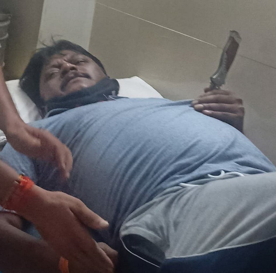 Knife attack on SI who went to catch absconding accused