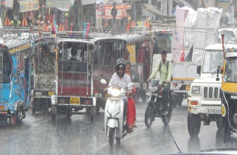 राजस्थान में आज यहां होगी बरसात, अलर्ट जारी