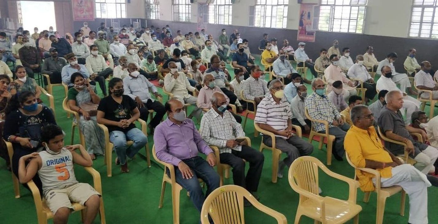 स्वस्थ जीवनशैली और कोरोना विषय पर आरोग्य भारती की संगोष्ठी