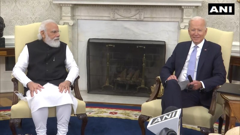 pm modi and Biden