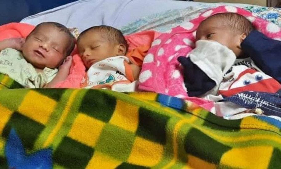 Maternity gives birth to three babies at Nehru Hospital in Singrauli