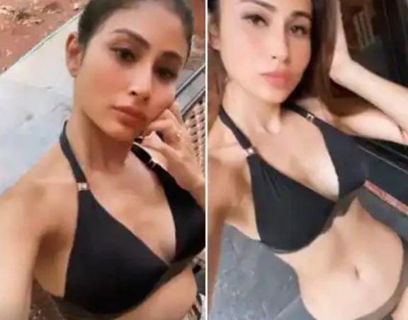 Mouni Roy shakes belly in black bikini video goes viral