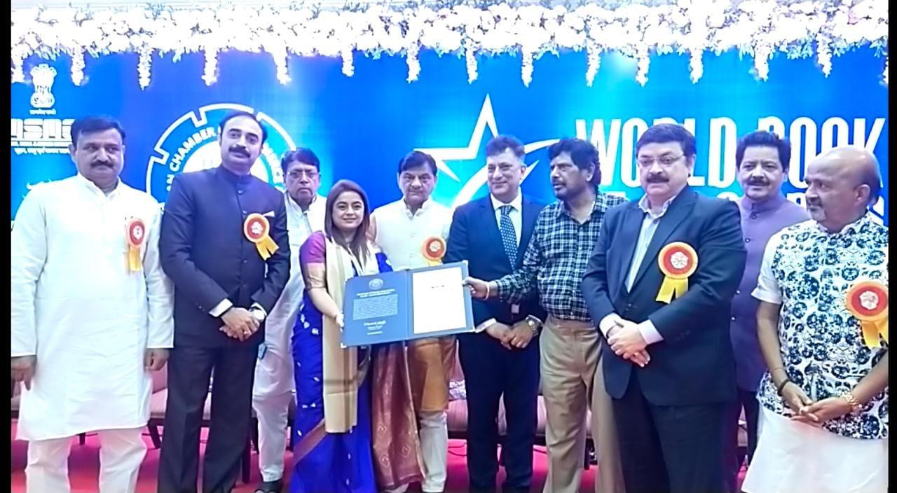 Dr. Nupur Dhamija appointed as Vice President of World Book of Records