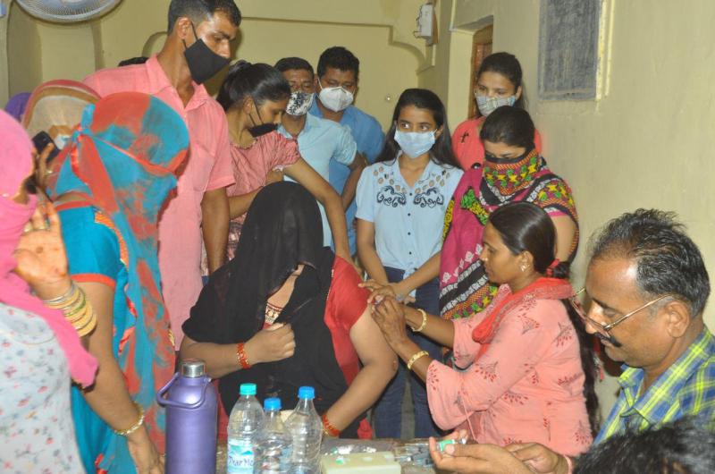 बाड़मेर: 5 लाख लोगों का कोविड सुरक्षा चक्र पूरा, दोनों डोज लगवाई