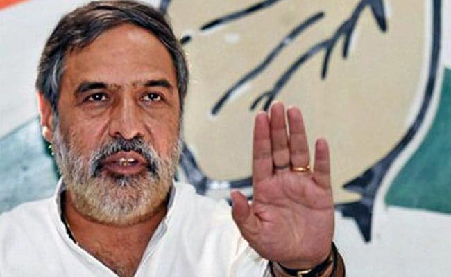 Congress Senior leader anand Sharma