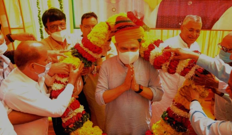 रेलमंत्री अश्विनी का जोधपुर में हुआ स्वागत, लिफ्ट, एफ ओबी, स्टेशन बिल्डिंग का करेंगे लोकार्पण