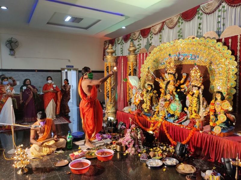 बंगाली समाज का दुर्गा पूजा महोत्सव 11 से