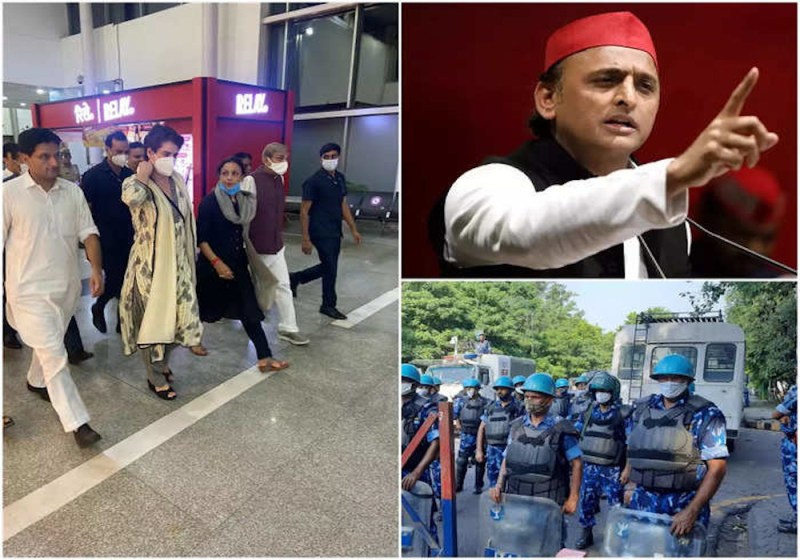 Akhilesh Yadav Under House Arrest in Lucknow