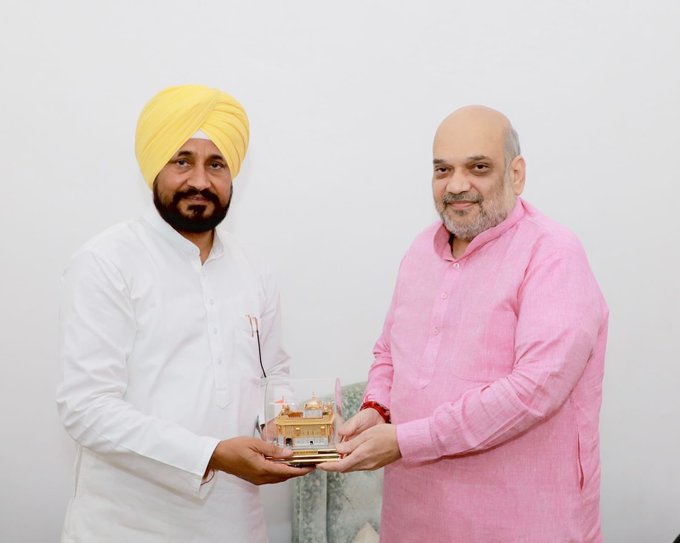 lakhimpur kheri case, punjab cm charanjit singh channi meet amit shah