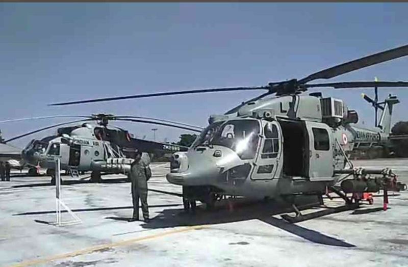 जोधपुर में तैनात रुद्र हेलीकॉप्टर की स्क्वाड्रन को साइटेशन एवार्ड