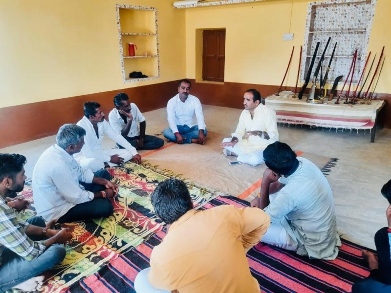 सीमाजन कल्याण समिति के शक्तिपूजन कार्यक्रमों का आगाज