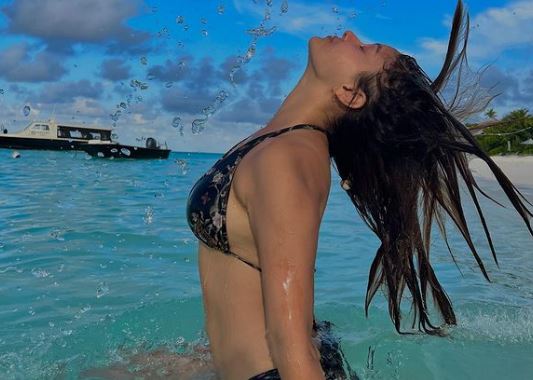 Rubina Dilaik shares bakless bikini photos goes viral on internet