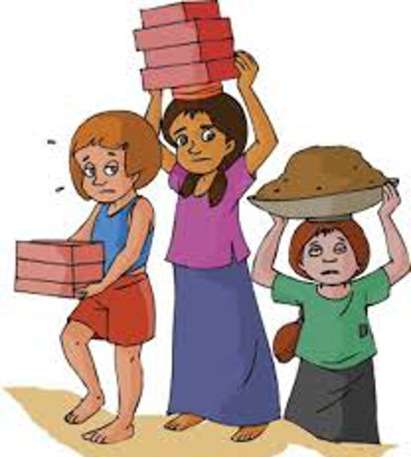 सर्किट हाउस में निर्माण कार्य करते दो बालक रेस्क्यू