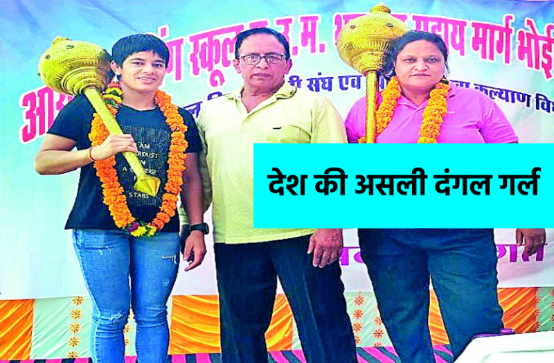 Shivani reached World Wrestling Championship who worked in the field