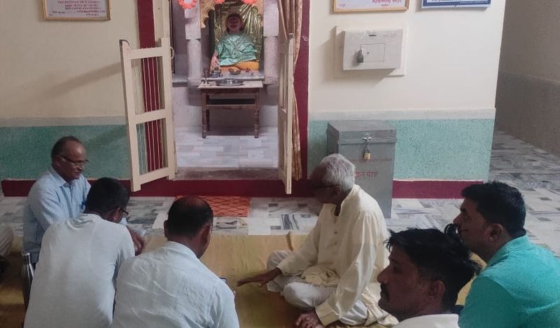 नवरात्र पर देवियांण का पाठ, विकास कार्यों पर चर्चा