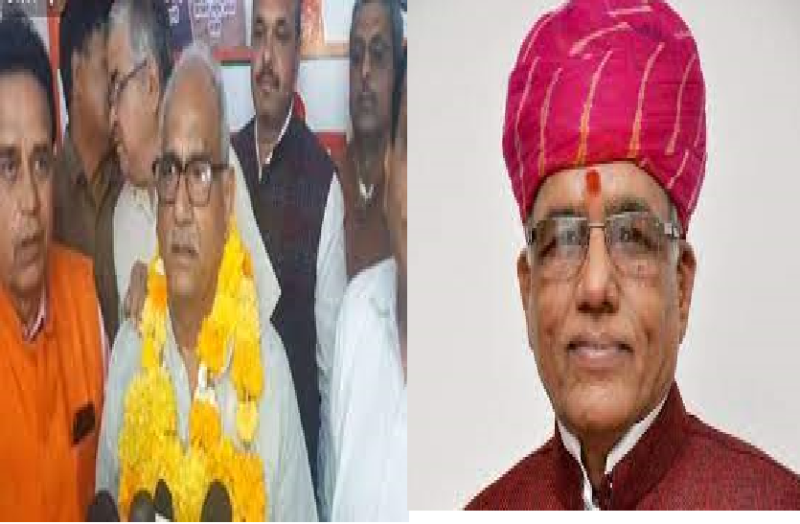भाजपा ने राजेंद्र गहलोत की जगह नारायण पंचारिया को जयपुर का प्रभारी बनाया...जानिए वजह