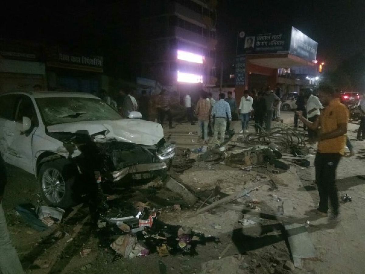 पुलिस का दावा: सीआई का पुत्र नहीं, दोस्त चला रहा था कार