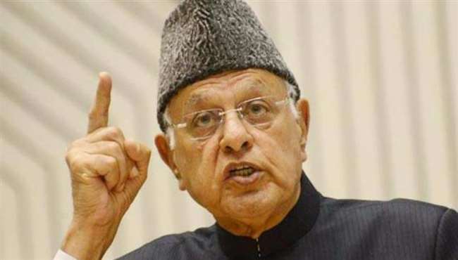 Farooq Abdullah says people killing is conspiracy to defame kashmiris