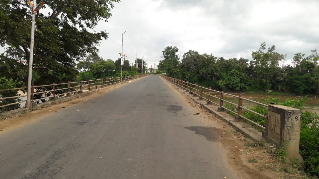More than four decades old Sonnadi bridge is now becoming dilapidated,
