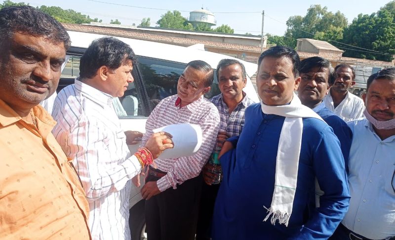 मतीरा बीज का आयात नहीं खोलने की मांग, सौंपा ज्ञापन