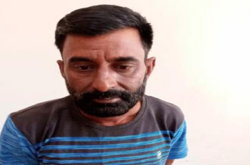 अजमेर रुपनगढ़ में फरारी काट रहे बदमाश को पकड़ा